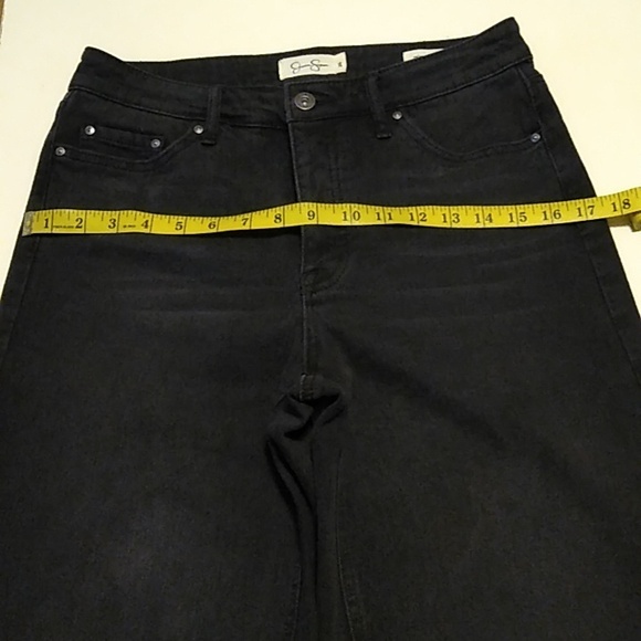 Wide leg black jeans by Jessica Simpson - Picture 7 of 9